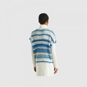 Chaleco Benetton wool blend Mujer Multicolor | VJBTPD234