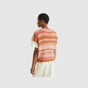 Chaleco Benetton wool blend Mujer Multicolor | JULXOQ289