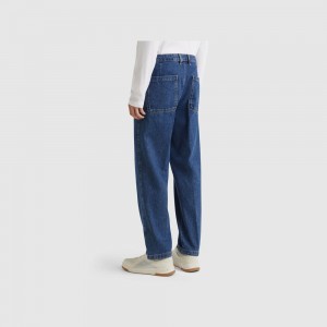 Jeans Benetton Straight fit Hombre Azules | VMSUKG097