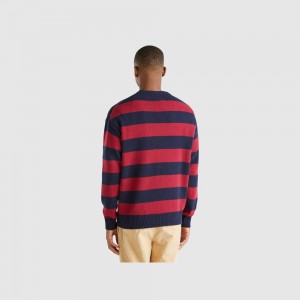 Suéteres Benetton Striped wool blend Hombre Multicolor | NXDKSL803